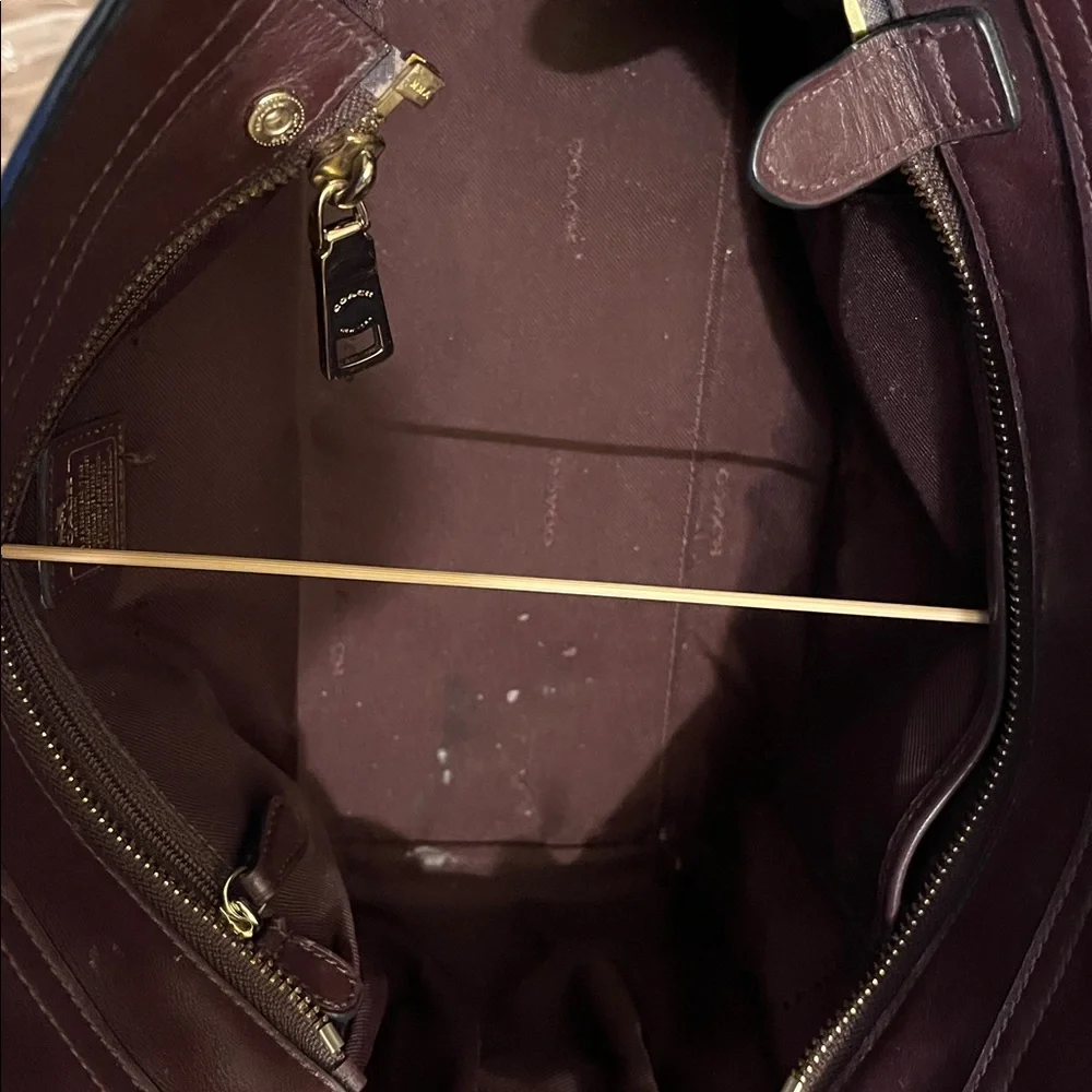 Coach Swagger 27 Croc embossed leather crossbody satchel #E1677 37493 - Picture 12 of 14